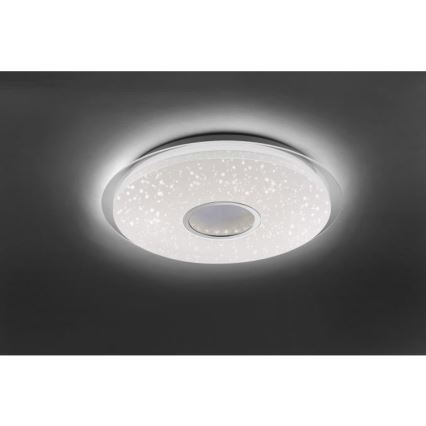 Leuchten Direkt 14227-16 - Φωτιστικό οροφής LED Dimmable JONAS LED/22W/230V 3000-5000K + τηλεχειριστήριο