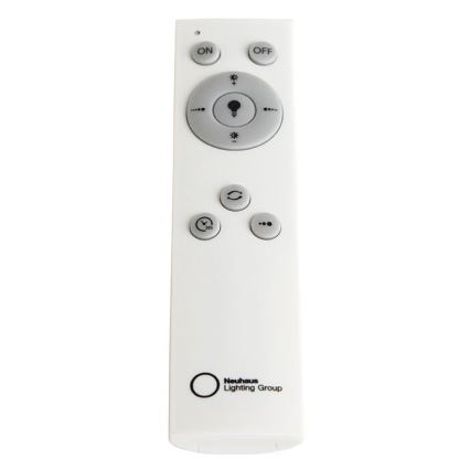 Leuchten Direkt 14229-16 - LED Dimmable φωτιστικό οροφής JONAS LED/80W/230V 3000-5000K + τηλεχειριστήριο
