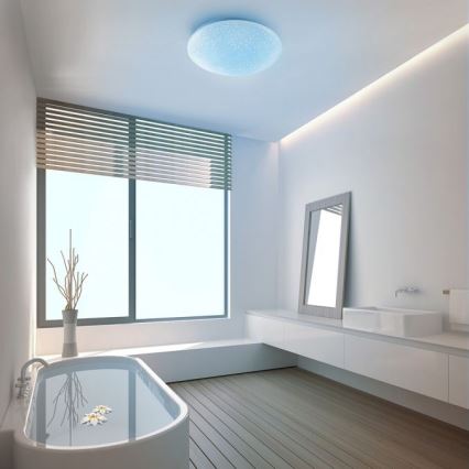 Leuchten Direkt 14241-16 - LED RGB Dimmable φωτιστικό οροφής SKYLER LED/5.6W/230V