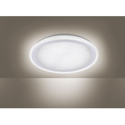 Leuchten Direkt 14336-17 - LED Dimmable φωτιστικό οροφής MEDINA LED/40W/230V + τηλεχειριστήριο