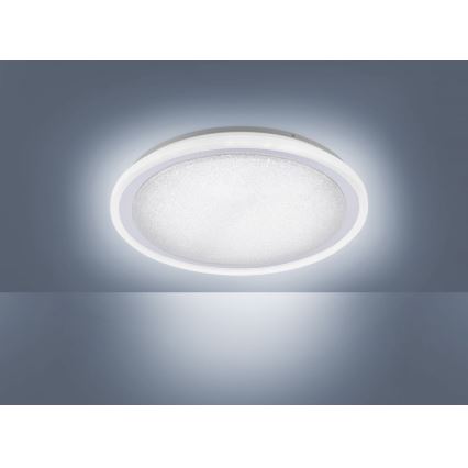 Leuchten Direkt 14336-17 - LED Dimmable φωτιστικό οροφής MEDINA LED/40W/230V + τηλεχειριστήριο