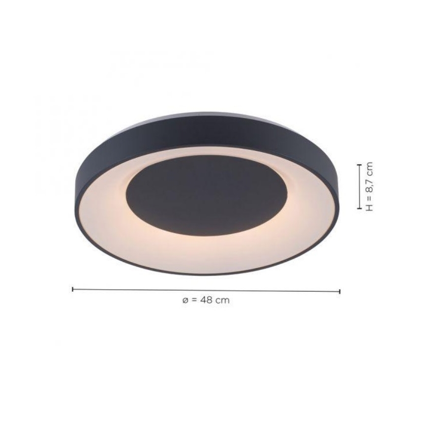 Leuchten Direkt 14346-18 - LED RGB Dimmable φωτιστικό ANIKA LED/26.5W/230V + RC