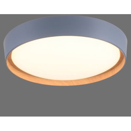 Leuchten Direkt 14347-15 - LED Dimmable φωτιστικό οροφής EMILIA LED/28,8W/230V γκρι