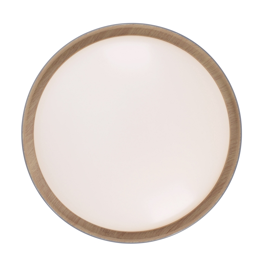 Leuchten Direkt 14347-15 - LED Dimmable φωτιστικό οροφής EMILIA LED/28,8W/230V γκρι