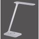 Leuchten Direkt 14415-16 - Επιτραπέζια λάμπα αφής LED Dimmable με ασύρματη φόρτιση FLORENTINA LED/5W/230V 3000-5000K λευκό + USB