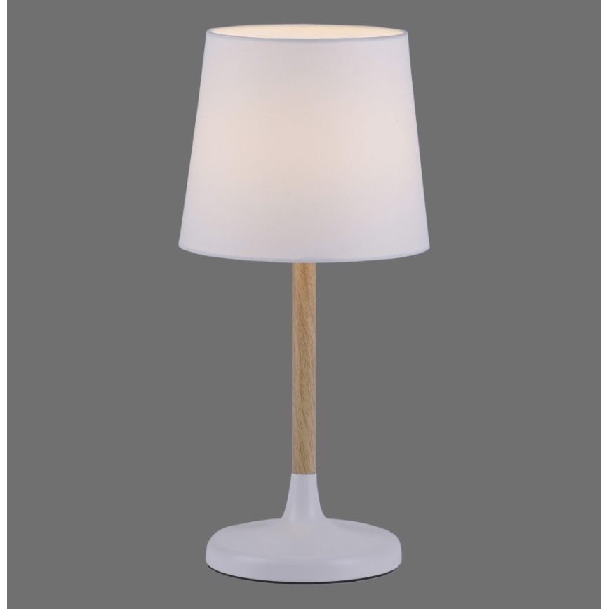 Leuchten Direkt 14423-16 - Επιτραπέζια λάμπα NIMA 1xE14/40W/230V λευκό