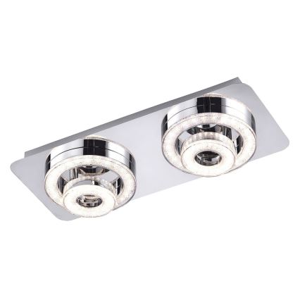 Leuchten Direkt 14521-17 - LED Φωτιστικό οροφής TIM 2xLED/2,8W/230V + 2xLED/3,1W