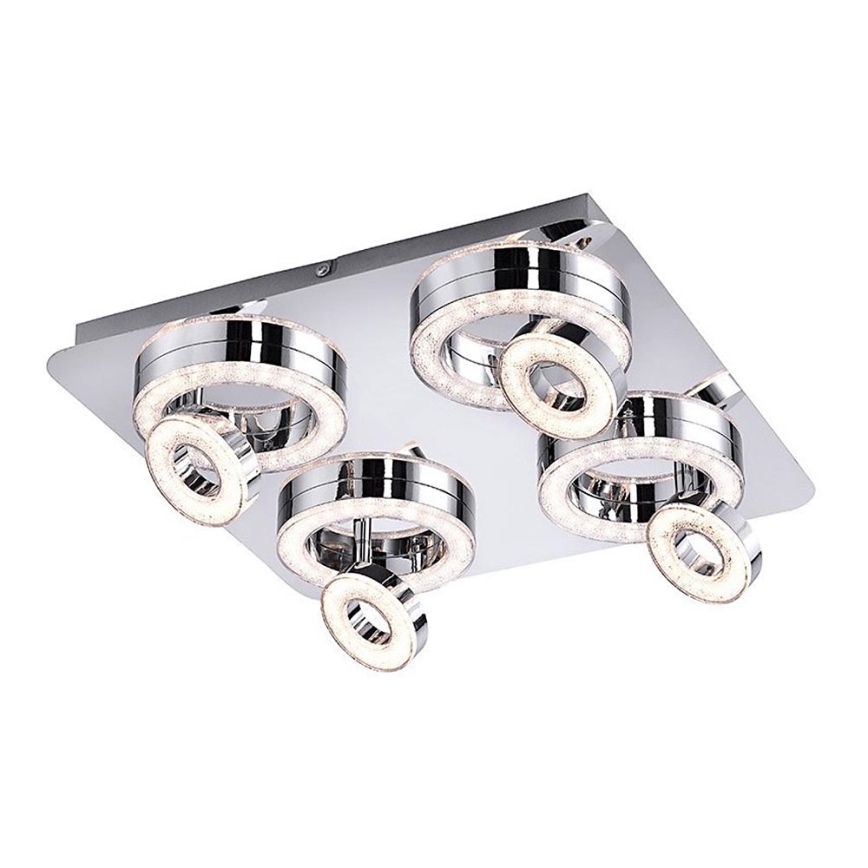 Leuchten Direkt 14522-17 - LED Φωτιστικό σποτ TIM 4xLED/2,8W/230V + 4xLED/3,1W