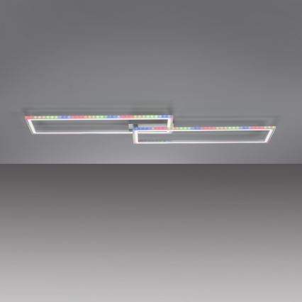 Leuchten Direkt 14635-55 - Ρυθμιζόμενο φωτιστικό οροφής LED RGB FELIX LED/34,5W/230V με τηλεχειριστήριο