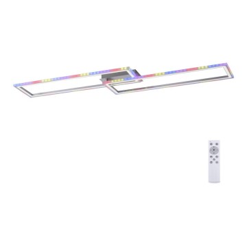 Leuchten Direkt 14635-55 - Ρυθμιζόμενο φωτιστικό οροφής LED RGB FELIX LED/34,5W/230V με τηλεχειριστήριο