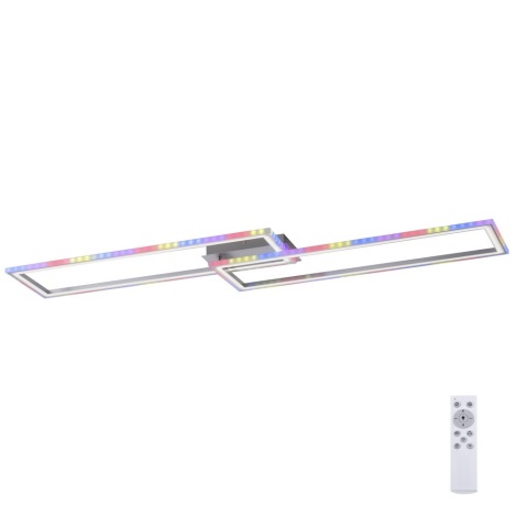 Leuchten Direkt 14635-55 - Φωτιστικό οροφής με ρύθμιση φωτισμού LED RGB FELIX 34,5W/230V
