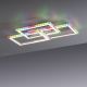 Leuchten Direkt 14636-55 - Φωτιστικό οροφής LED RGB Dimmable FELIX LED/35W/230V + τηλεχειριστήριο