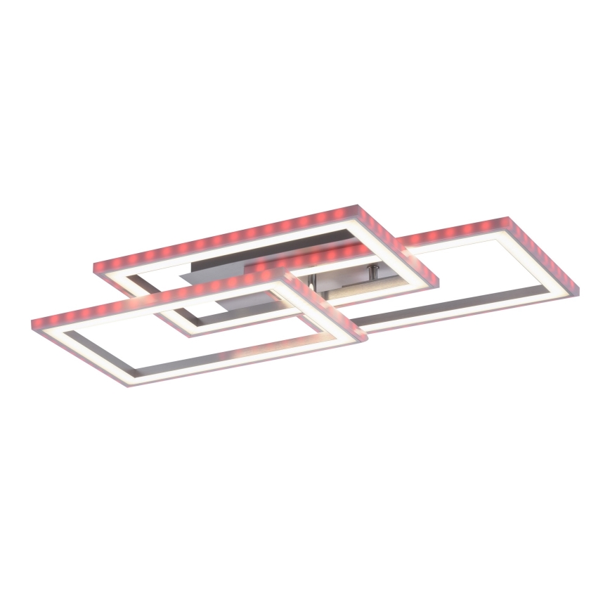 Leuchten Direkt 14636-55 - Φωτιστικό οροφής LED RGB Dimmable FELIX LED/35W/230V + τηλεχειριστήριο
