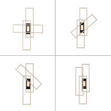 Leuchten Direkt 14693-18 - LED Dimmable φωτιστικό οροφής ASMIN LED/48W/230V