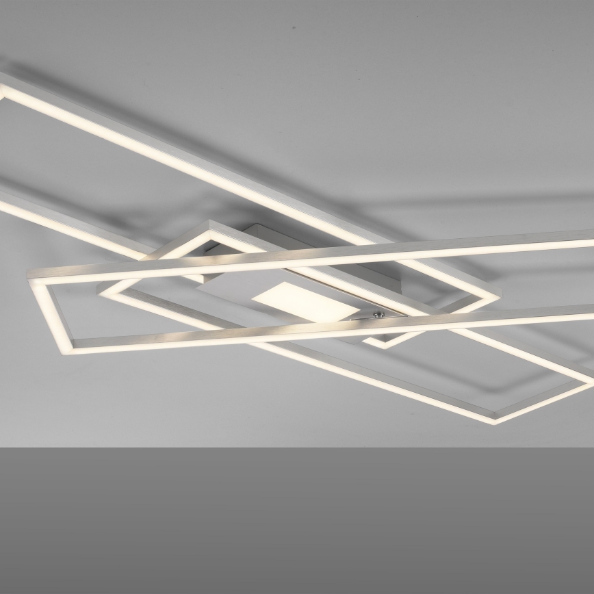 Leuchten Direkt 14693-55 - Φωτιστικό οροφής LED Dimmable ASMIN LED/48W/230V + τηλεχειριστήριο
