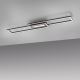 Leuchten Direkt 14696-18 -  LED Dimmable κρεμαστό φωτιστικό οροφής ASMIN LED/45W/230V μαύρο