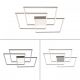 Leuchten Direkt 14713-55 - LED Dimmable πλαφονιέρα οροφής ASMIN LED/45W/230V 3000-5000K + τηλεχειριστήριο