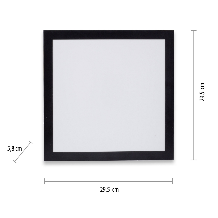 Leuchten Direkt 14740-18 - Φωτιστικό οροφής LED FLAT LED/7W/230V