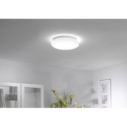 Leuchten Direkt 14742-16 - LED RGB Dimmable φωτιστικό οροφής JUPI LOLASMART LED/18W/230V Tuya 2700-5000K + τηλεχειριστήριο