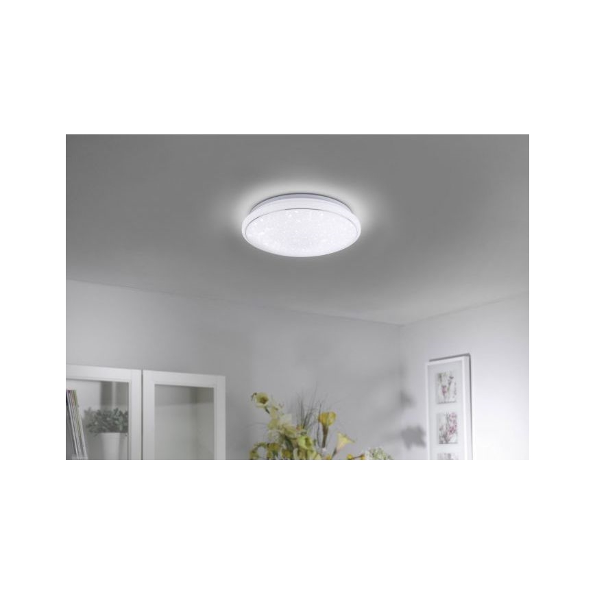 Leuchten Direkt 14743-16 - LED RGB Dimmable φωτιστικό οροφής JUPI LED/28W/230V Tuya 2700-5000K + τηλεχειριστήριο
