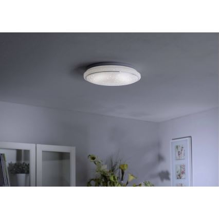 Leuchten Direkt 14744-16 - LED RGB Dimmable φωτιστικό οροφής JUPI LOLASMART LED/32W/230V + τηλεχειριστήριο