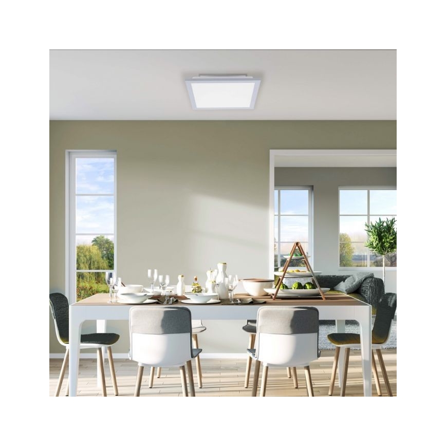 Leuchten Direkt 14750-21 - LED Φωτιστικό οροφής FLAT LED/12W/230V