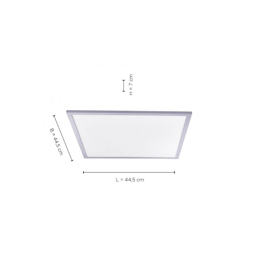 Leuchten Direkt 14752-21 - LED Φωτιστικό οροφής FLAT LED/17W/230V