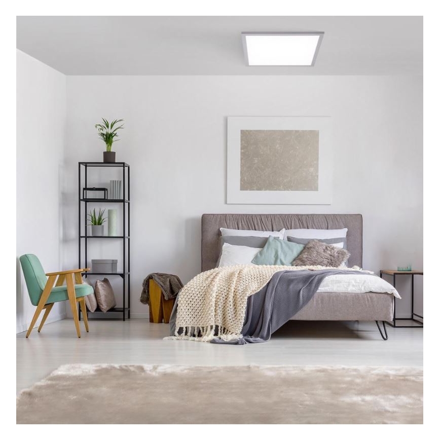 Leuchten Direkt 14755-21- LED Dimmable φωτιστικό οροφής FLAT LED/28W/230V 2700-5000K + τηλεχειριστήριο