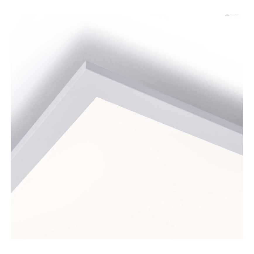 Leuchten Direkt 14757-21- LED Dimmable πάνελ πλαφονιέρα FLAT LED/36W/230V 2700-5000K silver + τηλεχειριστήριο
