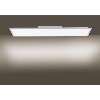 Leuchten Direkt 14757-21- LED Dimmable πάνελ πλαφονιέρα FLAT LED/36W/230V 2700-5000K silver + τηλεχειριστήριο