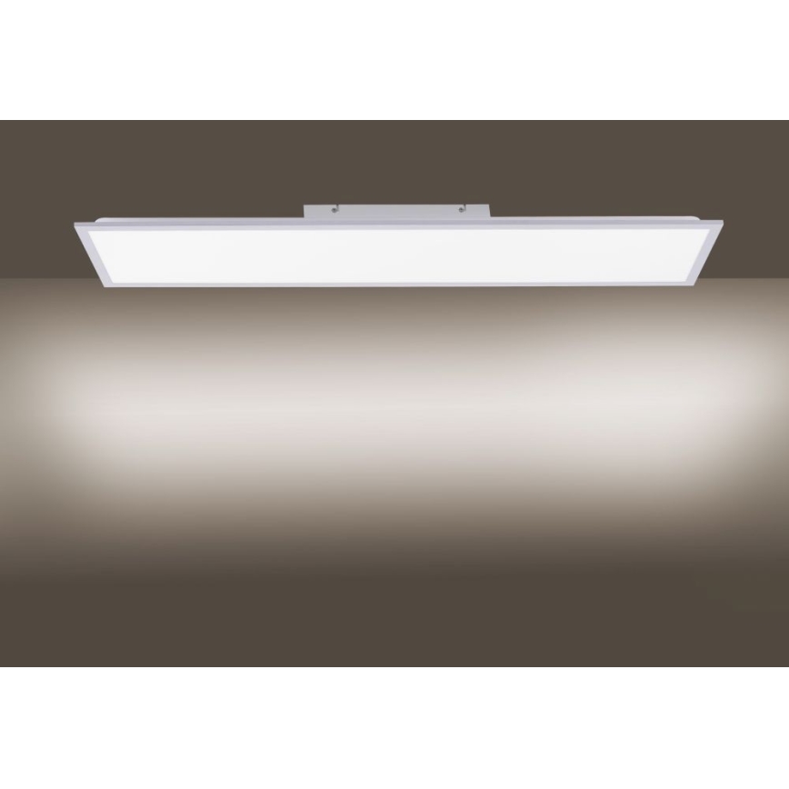 Leuchten Direkt 14757-21- LED Dimmable πάνελ πλαφονιέρα FLAT LED/36W/230V 2700-5000K silver + τηλεχειριστήριο