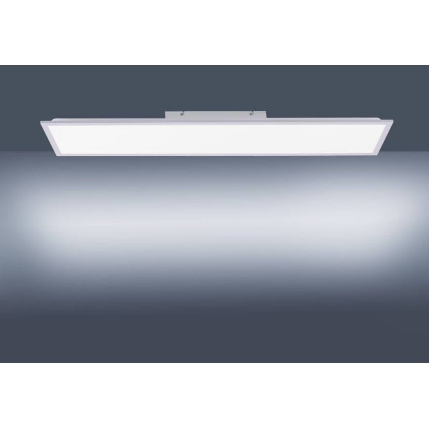 Leuchten Direkt 14757-21- LED Dimmable πάνελ πλαφονιέρα FLAT LED/36W/230V 2700-5000K silver + τηλεχειριστήριο