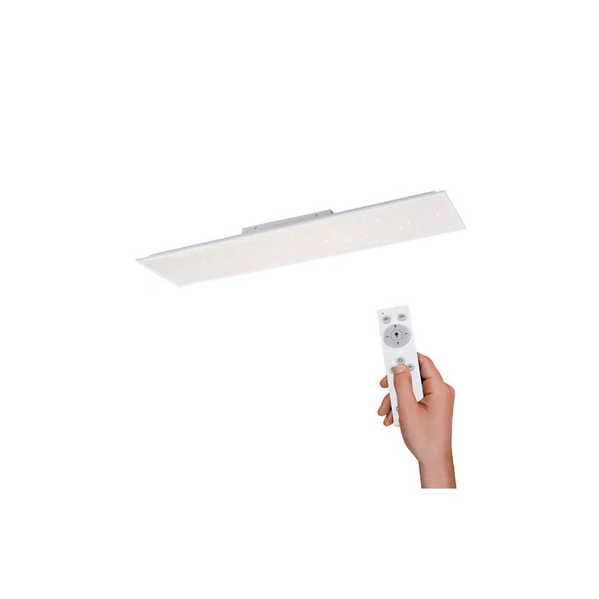 Leuchten Direkt 14762-16 - Ρυθμιζόμενο φωτιστικό LED STARRYFLAT LED/36W/230V με τηλεχειριστήριο