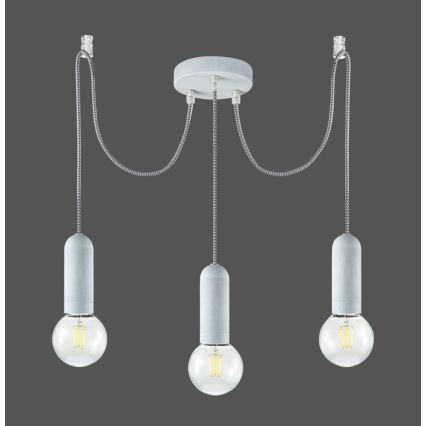Leuchten Direkt 14776-22 - Κρεμαστό φωτιστικό οροφής TURN ME 3xE27/60W/230V spider
