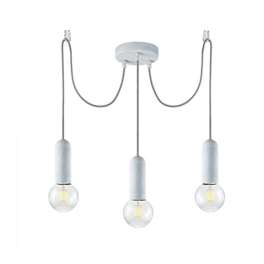 Leuchten Direkt 14776-22 - Κρεμαστό φωτιστικό οροφής TURN ME 3xE27/60W/230V spider