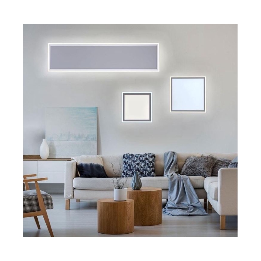 Leuchten Direkt 14852-16 -  LED Dimmable πάνελ απλίκα  EDGING LED/51,5W/230V  + τηλεχειριστήριο