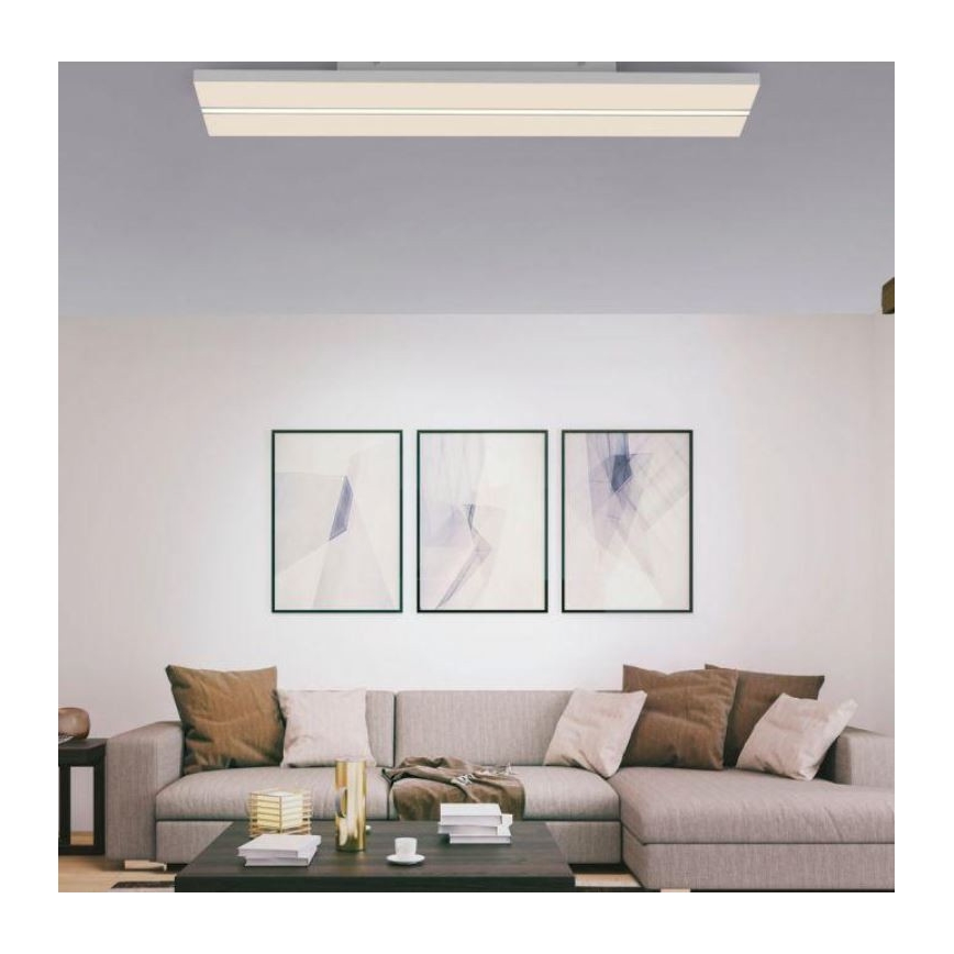 Leuchten Direkt 14854-16 - LED Dimmable φωτιστικό οροφής EDGING LED/30W/230V 2700-5000K + τηλεχειριστήριο