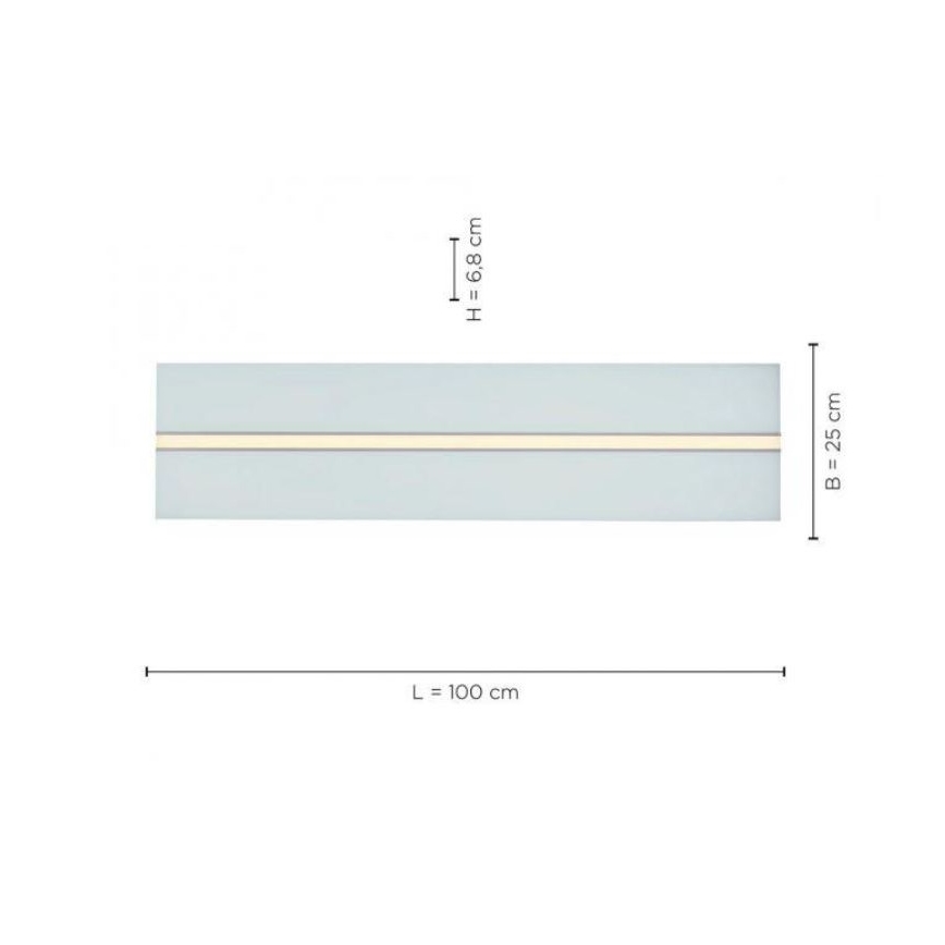 Leuchten Direkt 14854-16 - LED Dimmable φωτιστικό οροφής EDGING LED/30W/230V 2700-5000K + τηλεχειριστήριο