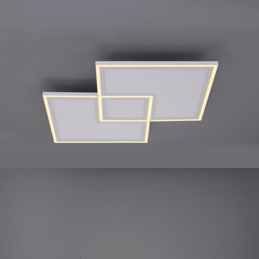 Leuchten Direkt 14855 - 16-LED Dimmable φωτιστικό οροφής EDGING LED/51W/230V 2700-5000K + τηλεχειριστήριο