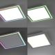 Leuchten Direkt 14900-16 - LED RGB dimmable φωτιστικό οροφής EDGING LED/24W/230V + τηλεχειριστήριο