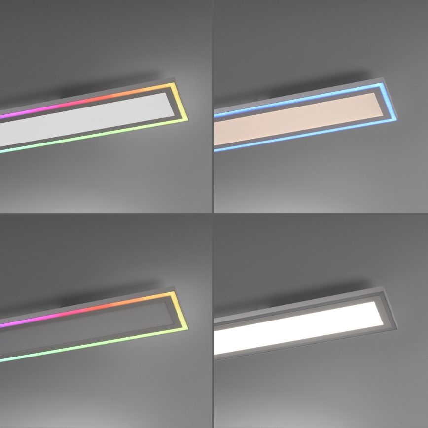 Leuchten Direkt 14901-16 - LED RGB Dimmable φωτιστικό οροφής EDGING LED/24W/230V + τηλεχειριστήριο