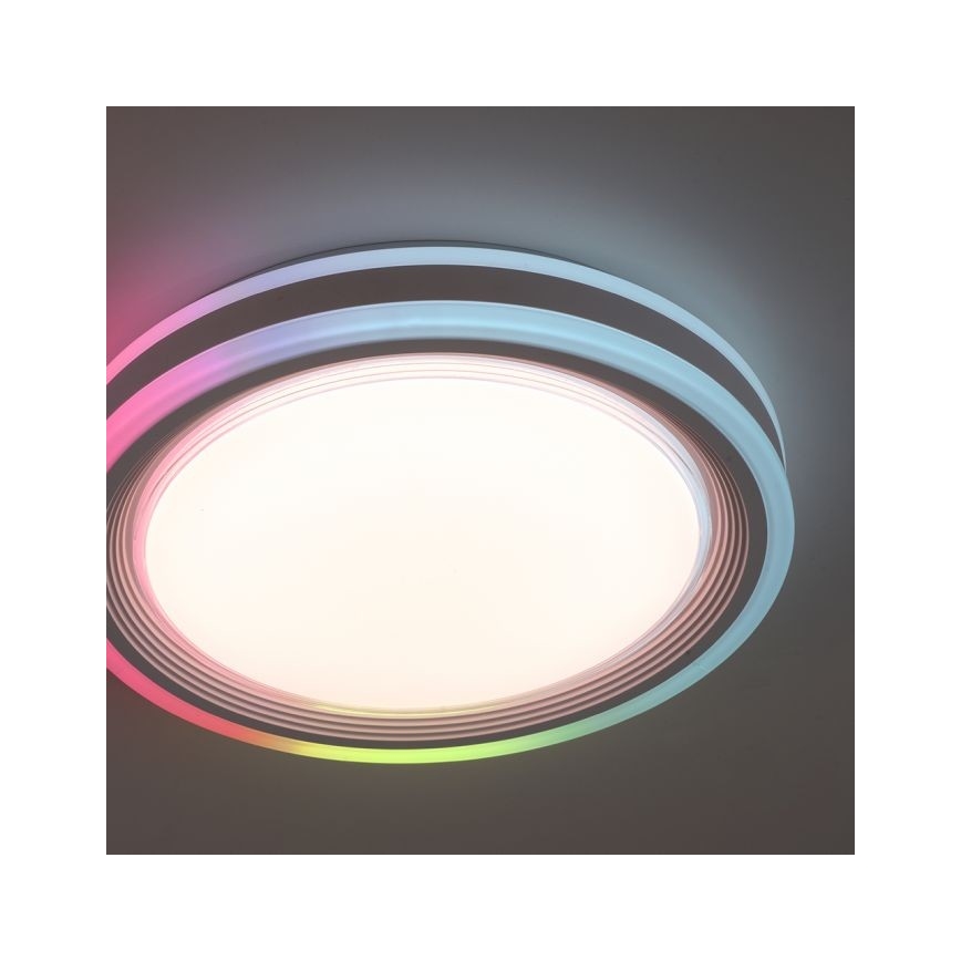 Leuchten Direkt 15152-16 - Φωτιστικό οροφής LED RGBW Dimmable SPHERIC LED/18W/230V + τηλεχειριστήριο