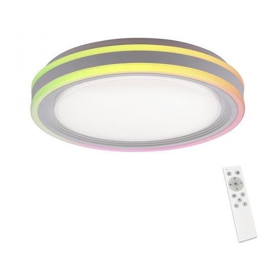 Leuchten Direkt 15152-16 - Φωτιστικό οροφής LED RGBW Dimmable SPHERIC LED/18W/230V + τηλεχειριστήριο