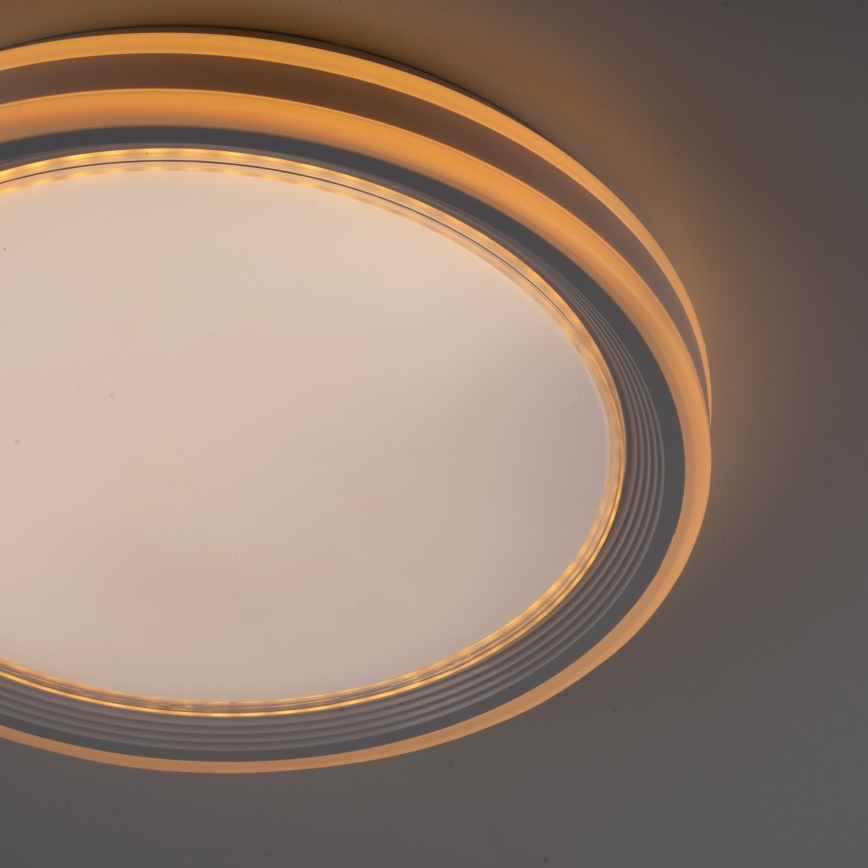 Leuchten Direkt 15154-16 - LED RGB Dimmable φωτιστικό οροφής EDGING LED/39W/230V + τηλεχειριστήριο