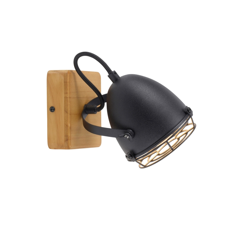 Leuchten Direkt 15171-18 - Σποτ τοίχου BEETLE 1xE14/10W/230V πεύκο