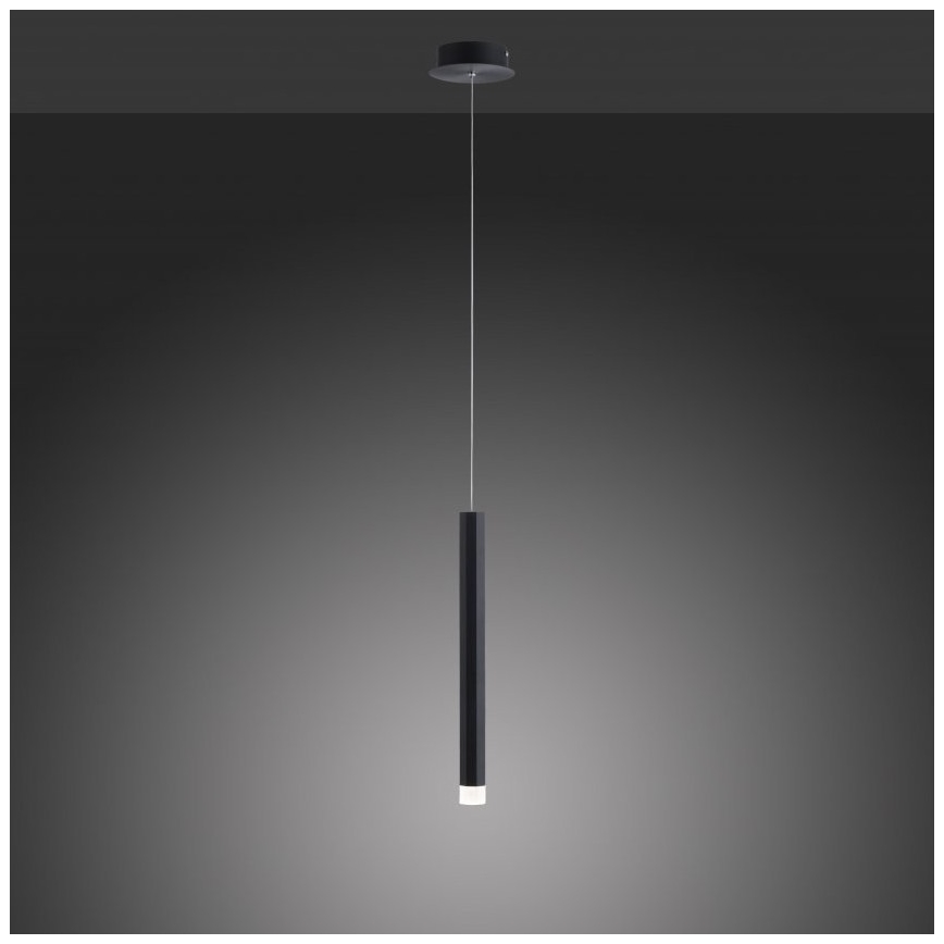 Leuchten Direkt 15202-18 - LED Μονόφωτο φωτιστικό οροφής BRUNO LED/4,8W/230V μαύρο