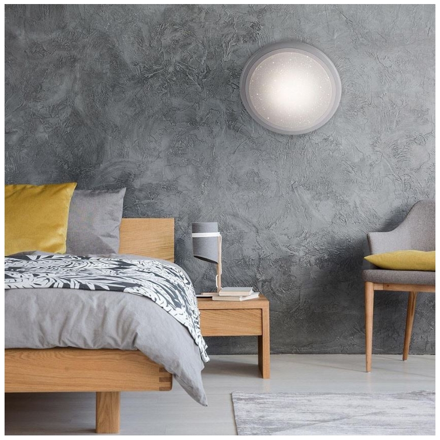 Leuchten Direkt 15220-16 - LED RGB Dimmable φωτιστικό οροφής LUISA LED/28W/230V + τηλεχειριστήριο