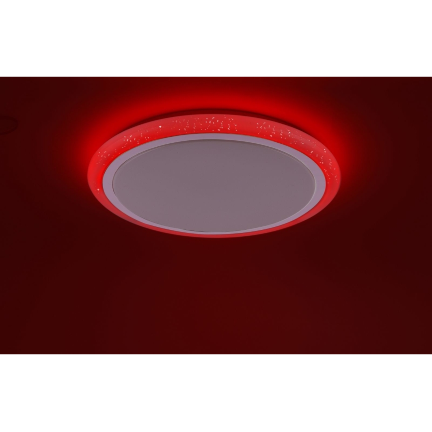 Leuchten Direkt 15230-16 - LED RGB Dimmable φωτιστικό οροφής LUISA LED/42W/230V 3000-6400K + τηλεχειριστήριο