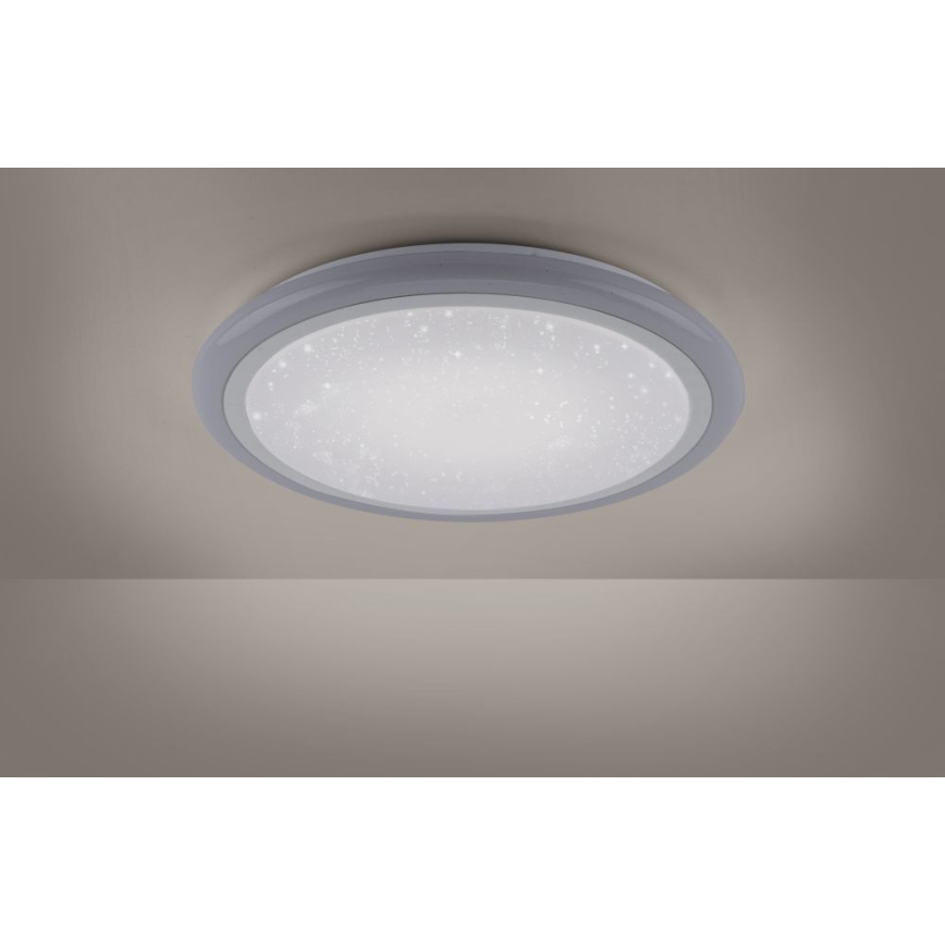 Leuchten Direkt 15230-16 - LED RGB Dimmable φωτιστικό οροφής LUISA LED/42W/230V 3000-6400K + τηλεχειριστήριο