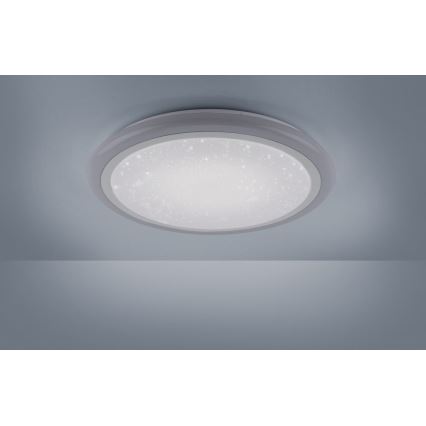 Leuchten Direkt 15230-16 - LED RGB Dimmable φωτιστικό οροφής LUISA LED/42W/230V 3000-6400K + τηλεχειριστήριο